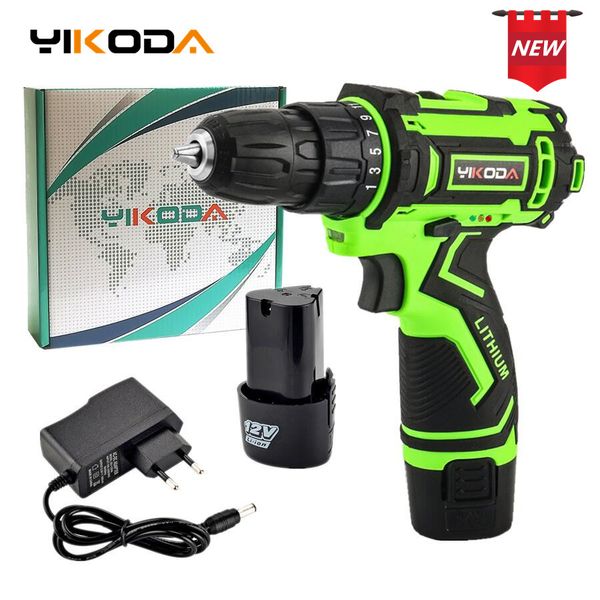 yikoda 12v электрическая дрель аккумуляторная батарея лития parafusadeira furadeira двойной скорости аккумуляторные дрели diy электроинструм
yikoda 12v электрическая дрель аккумуляторная батарея лития parafusadeira furadeira двойной скорости аккумуляторные дрели diy электроинструм
