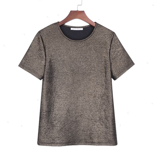 tee shirt femme женская одежда летняя блестящая люрексом женщины основные тенниска вскользь o шеи рубашки женщины сплошной хлопка с коротким, White
tee shirt femme женская одежда летняя блестящая люрексом женщины основные тенниска вскользь o шеи рубашки женщины сплошной хлопка с коротким, White