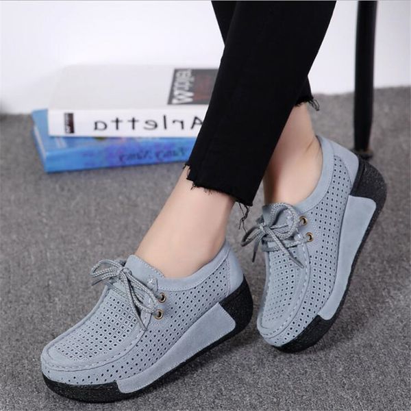 qiuboss 2018 women flats platform shoes suede leather lace up women moccasins creepers slipony female casual summer shoes q11 y190704, Black
qiuboss 2018 women flats platform shoes suede leather lace up women moccasins creepers slipony female casual summer shoes q11 y190704, Black
