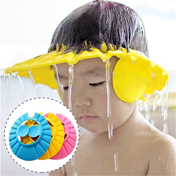 popular children waterproof cap safe baby shower adjustable baby shower cap protect eyes hair comfortable and flexible practical 
popular children waterproof cap safe baby shower adjustable baby shower cap protect eyes hair comfortable and flexible practical
