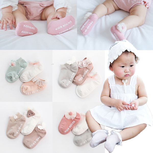 new cute baby anti-slip boat socks boy girl cartoon letter cotton newborn infant toddler soft breathable solid socks 3pcs, Pink;yellow
new cute baby anti-slip boat socks boy girl cartoon letter cotton newborn infant toddler soft breathable solid socks 3pcs, Pink;yellow