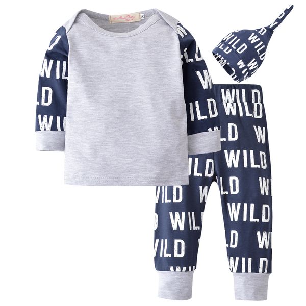 baby clothing 3pcs newborn infant baby boys girls cotton letter wild printed t-shirt+pants+hat outfits baby boy clothes set, White
baby clothing 3pcs newborn infant baby boys girls cotton letter wild printed t-shirt+pants+hat outfits baby boy clothes set, White
