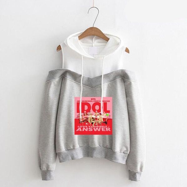 kpop bts bangtan boys love yourself answer album off shoulder hoodies оловка женка ип-оп kpop popular idol одежда, Black
kpop bts bangtan boys love yourself answer album off shoulder hoodies оловка женка ип-оп kpop popular idol одежда, Black