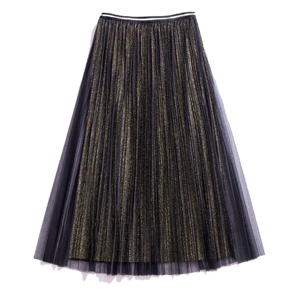 fashion women's solid color half length elastic skirt women net skirts pleated skirt spring summer skirts b1803, Black;gray
fashion women's solid color half length elastic skirt women net skirts pleated skirt spring summer skirts b1803, Black;gray