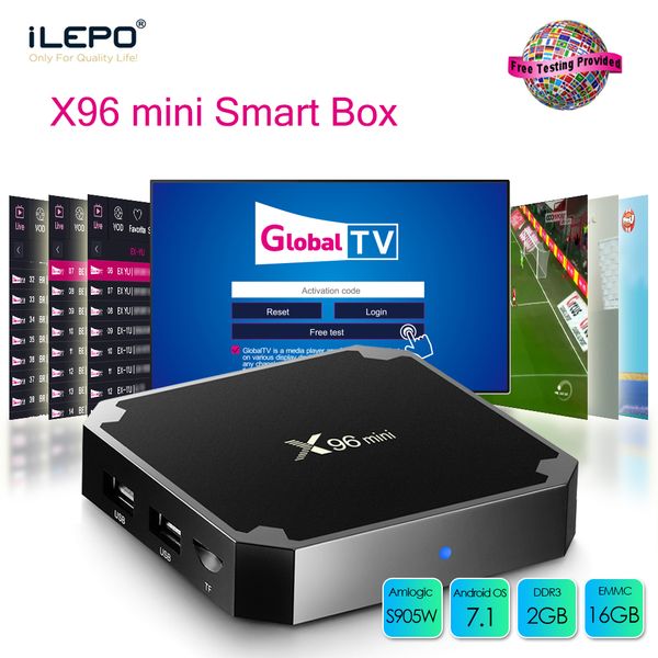 X96 мини Android TV Box S905W Quad Core 2 ГБ 16 ГБ Android 7.1 TV Box Wi-Fi H.265 Media Player
X96 мини Android TV Box S905W Quad Core 2 ГБ 16 ГБ Android 7.1 TV Box Wi-Fi H.265 Media Player