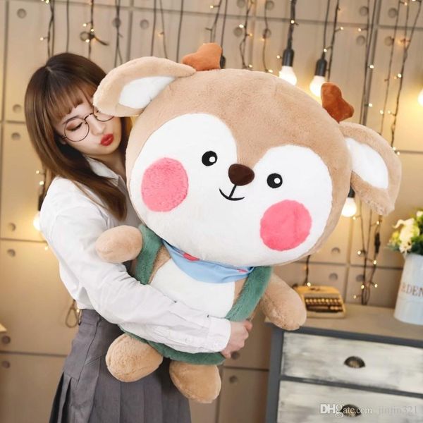 new creative deer doll plush toys soft short pp cotton sika deer valentines gift stuffed animals kids toys 2 colors wholesale
new creative deer doll plush toys soft short pp cotton sika deer valentines gift stuffed animals kids toys 2 colors wholesale