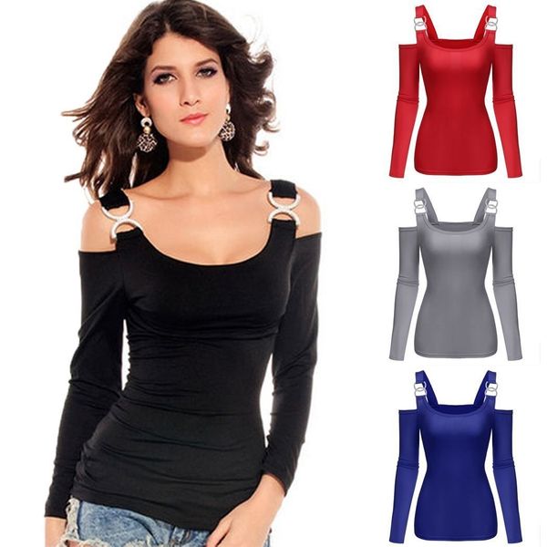 t shirt women clothes solid slim shirt tshirt women autumn women solid t shirts female shoulder off t sleeve, White
t shirt women clothes solid slim shirt tshirt women autumn women solid t shirts female shoulder off t sleeve, White