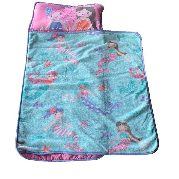 little mermaid toddlers preschool daycare nap mat with pillowcases and blanket for boys girls
little mermaid toddlers preschool daycare nap mat with pillowcases and blanket for boys girls