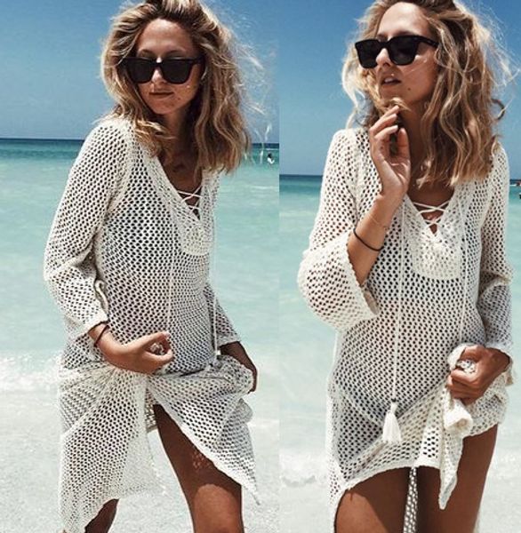 лето кружева крючком платье пляжа туники женщины пляжная sexy v шеи длинным рукавом выдалбливают бикини крышки ups солнцезащитный
лето кружева крючком платье пляжа туники женщины пляжная sexy v шеи длинным рукавом выдалбливают бикини крышки ups солнцезащитный
