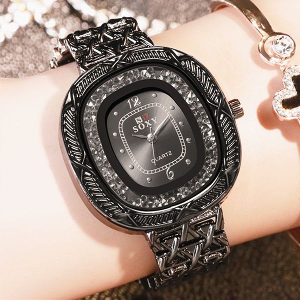 women watches new arrived soxy ladies bracelet watch quartz dress wristwatch full steel luxury mujer kol saati, Slivery;brown
women watches new arrived soxy ladies bracelet watch quartz dress wristwatch full steel luxury mujer kol saati, Slivery;brown