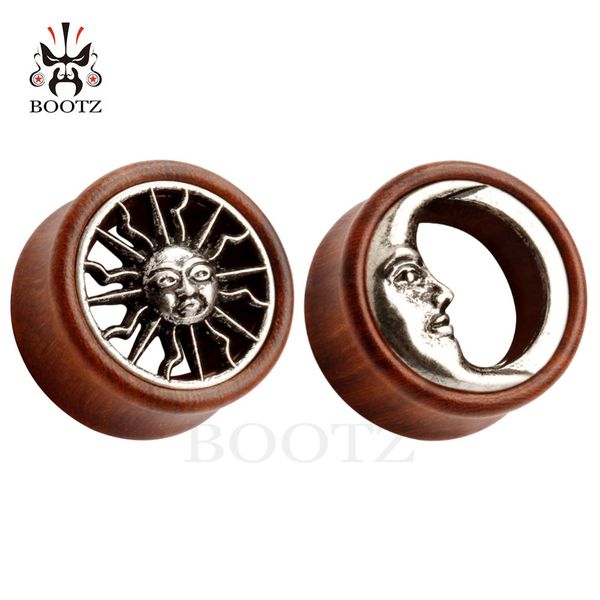 kubooz 2pcs asymmetric wood ear piercing tunnel earrings moon sun plugs stretcher fashion body jewelry gauges gift women men, Slivery;golden
kubooz 2pcs asymmetric wood ear piercing tunnel earrings moon sun plugs stretcher fashion body jewelry gauges gift women men, Slivery;golden