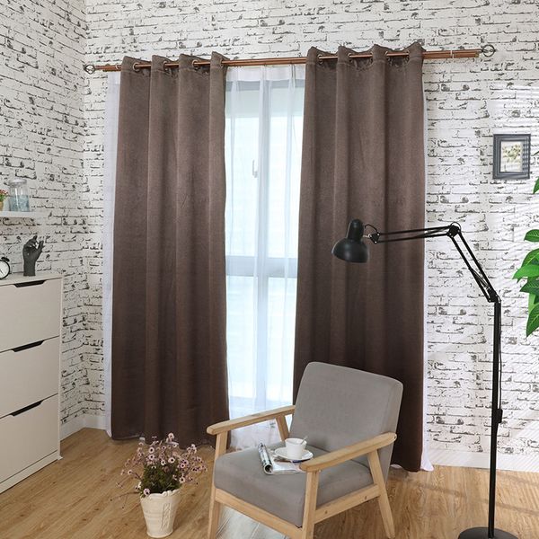 nordic shuttle bright silk shading pure color curtains for living dining room bedroom 
nordic shuttle bright silk shading pure color curtains for living dining room bedroom