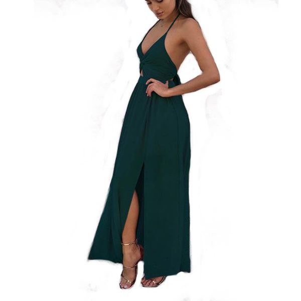 boho summer floral long maxi dress women halter backless straps evening party beach dresses holiday wear sundress, Black;gray
boho summer floral long maxi dress women halter backless straps evening party beach dresses holiday wear sundress, Black;gray