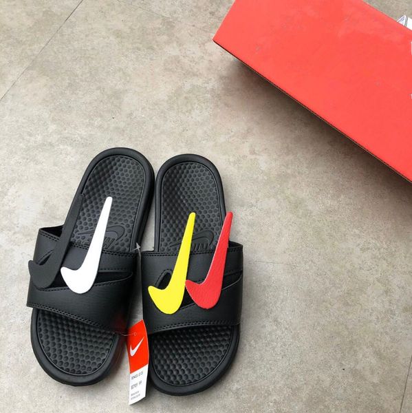 original nìke slippers 22 style 2020 summer new men's fashion non-slip wear-resistant flat home beach shoes flip flop man casual sandal, Black
original nìke slippers 22 style 2020 summer new men's fashion non-slip wear-resistant flat home beach shoes flip flop man casual sandal, Black