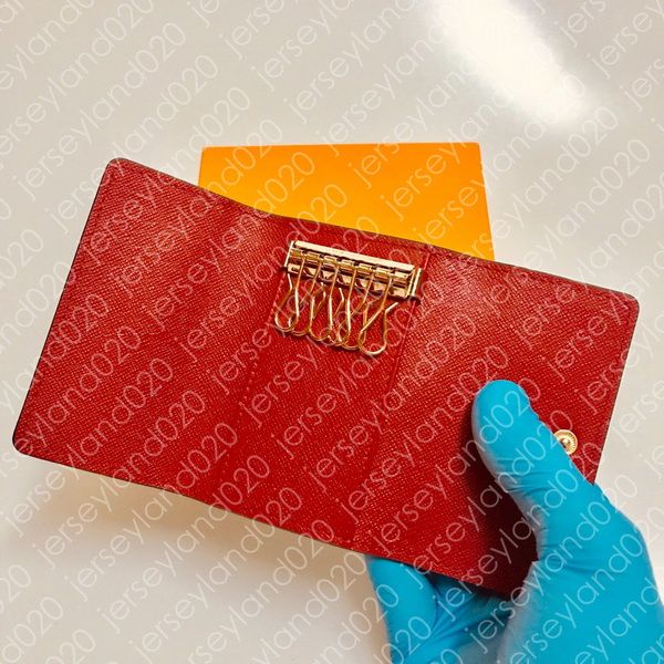 6 six key holder m62630 wallet womens designer fashion 4 key ring case pouch men's luxury key case red monogrammed black damier canvas, Red;blue
6 six key holder m62630 wallet womens designer fashion 4 key ring case pouch men's luxury key case red monogrammed black damier canvas, Red;blue