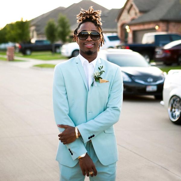 2019 new 2 piece mens prom suit blazer+pants custom made groomsmen suits wedding groom tuxedos for bridal party, Black;gray
2019 new 2 piece mens prom suit blazer+pants custom made groomsmen suits wedding groom tuxedos for bridal party, Black;gray