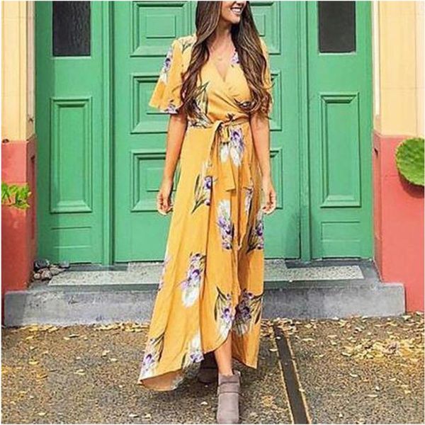 vetement femme 2019 women short sleeve pregnant maternity clothes dress floral print sundress beach clothing ropa de mujer, White
vetement femme 2019 women short sleeve pregnant maternity clothes dress floral print sundress beach clothing ropa de mujer, White