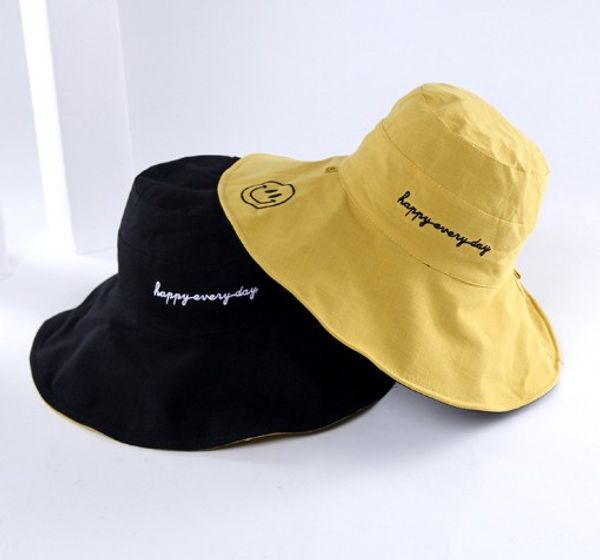 female folding sun hat 2020 new double-sided face embroidery fisherman hat female sun hat summer, Blue;gray
female folding sun hat 2020 new double-sided face embroidery fisherman hat female sun hat summer, Blue;gray