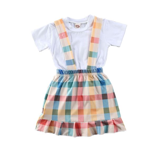 1-6years 2pcs newborn toddler kids baby girl t-shirts skirts dress spring clothes, White
1-6years 2pcs newborn toddler kids baby girl t-shirts skirts dress spring clothes, White