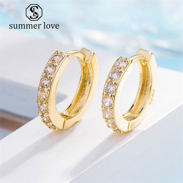 2019 cubic zirconia cuff stud earrings for women korean style 925 sterling silver needle plated copper crystal hoop earrings, Golden;silver
2019 cubic zirconia cuff stud earrings for women korean style 925 sterling silver needle plated copper crystal hoop earrings, Golden;silver