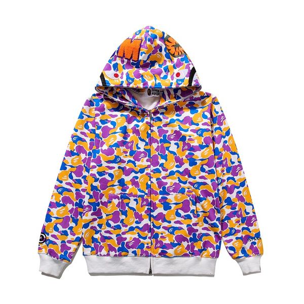 Мужская мода BAPE дизайнер Толстовки Мужчины Женщины дизайнер Циппе куртки Bape Mens высокого качества Камуфляж печати Hip Hop Толстовки
Мужская мода BAPE дизайнер Толстовки Мужчины Женщины дизайнер Циппе куртки Bape Mens высокого качества Камуфляж печати Hip Hop Толстовки