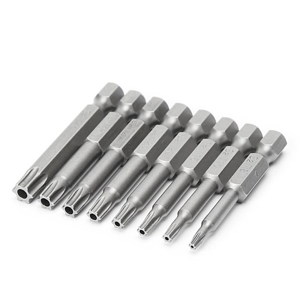 8pcs 1/4 inch magnetic pentacle star head screwdriver bits electric screwdriver bit hand tools 50mm length
8pcs 1/4 inch magnetic pentacle star head screwdriver bits electric screwdriver bit hand tools 50mm length