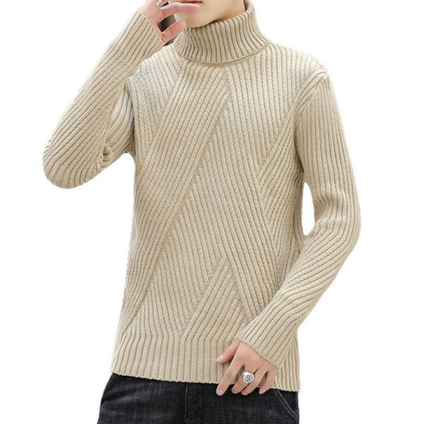 men's sweaters warm turtleneck sweater men fashion solid knitted mens 2021 casual male slim fit streetwear pullovers, White;black
men's sweaters warm turtleneck sweater men fashion solid knitted mens 2021 casual male slim fit streetwear pullovers, White;black