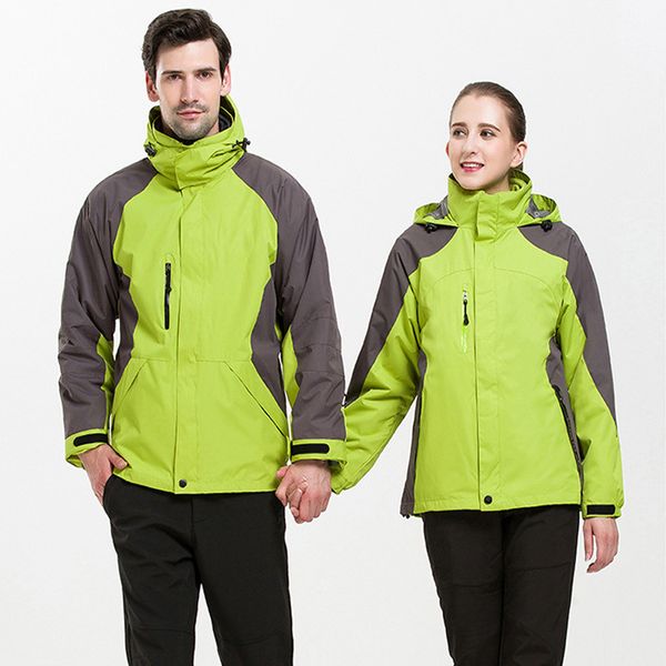 man jacket outdoor 2 in 1 winter hunting windproof ski coat hiking rain camping fishing clothing sport jackets for couple coat, Black;brown
man jacket outdoor 2 in 1 winter hunting windproof ski coat hiking rain camping fishing clothing sport jackets for couple coat, Black;brown