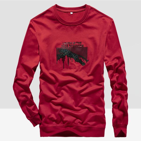 sweatshirt long sleeve 2019 o-neck men slim fit casual red streetwear tees autumn spring fashion high quality, Black
sweatshirt long sleeve 2019 o-neck men slim fit casual red streetwear tees autumn spring fashion high quality, Black