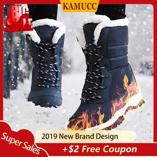 2019 women snow boots waterproof non-slip parent-child winter boots thick fur platform waterproof and warm shoes plus size 31-42, Black
2019 women snow boots waterproof non-slip parent-child winter boots thick fur platform waterproof and warm shoes plus size 31-42, Black