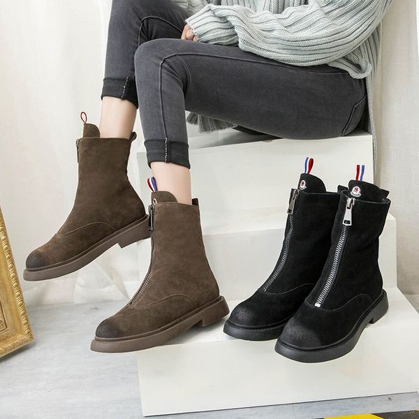 lzj new women boots 2020 increase within ankle boots for women winter shoes plush flat snow zapatos de mujer size 35-39, Black
lzj new women boots 2020 increase within ankle boots for women winter shoes plush flat snow zapatos de mujer size 35-39, Black