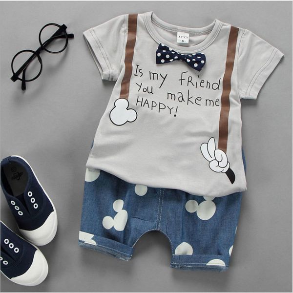 summer newborn baby boys clothing sports suit t-shirt + jeans sets for a boy child clothes costumes toddler boys kids sets t200607, White
summer newborn baby boys clothing sports suit t-shirt + jeans sets for a boy child clothes costumes toddler boys kids sets t200607, White