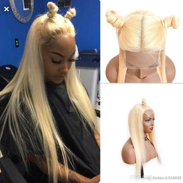 613 blonde lace front human hair wigs with baby hair pre plucked remy straight 4*4 closure hair wigs natural hairline, Black
613 blonde lace front human hair wigs with baby hair pre plucked remy straight 4*4 closure hair wigs natural hairline, Black