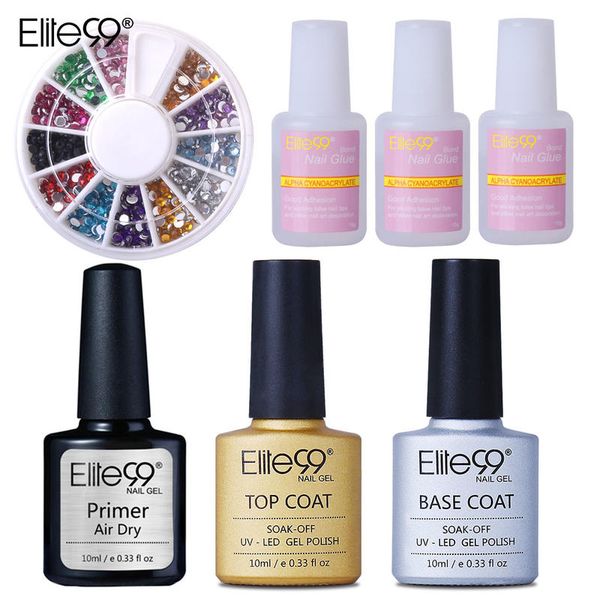 elite99 7 pieces/lot uv gel nail polish set fast air dry primer base coat nail glue nail art decorations for diy nails art
elite99 7 pieces/lot uv gel nail polish set fast air dry primer base coat nail glue nail art decorations for diy nails art