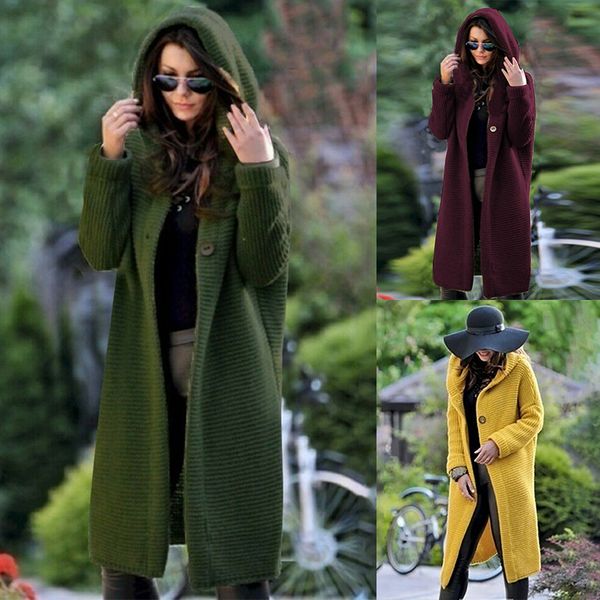 plus size women long sleeve knitted cardigan sweater casual outwear fashion coat jackets 2019 new autumn winter hh88, Black
plus size women long sleeve knitted cardigan sweater casual outwear fashion coat jackets 2019 new autumn winter hh88, Black