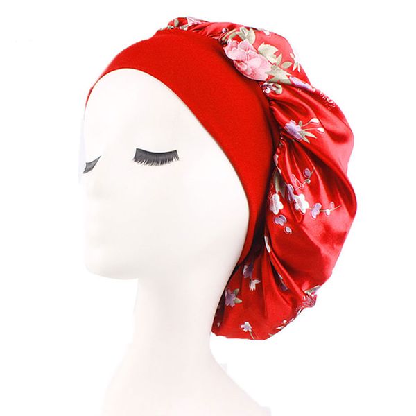 women headwear floral print portable wide brimmed night elastic band care durable sleeping cap exquisite hair loss chemotherapy, Blue;gray
women headwear floral print portable wide brimmed night elastic band care durable sleeping cap exquisite hair loss chemotherapy, Blue;gray