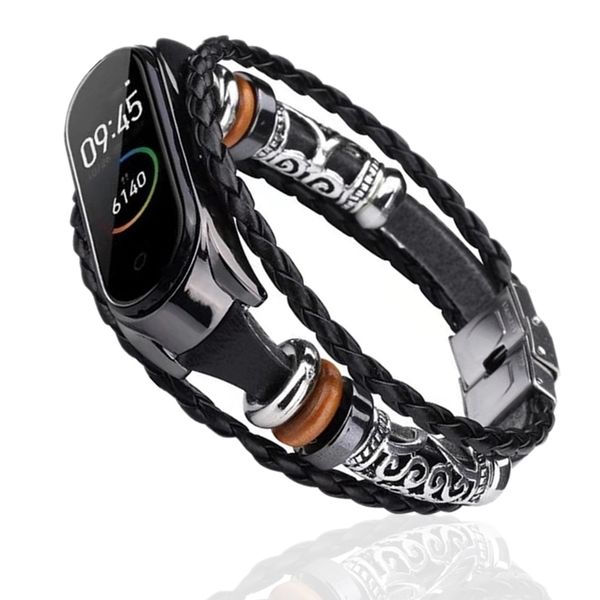ретро кожа металл ремешок для mi группа 4 3 плетения rope ремешка браслета для miband-3 vintage браслет аксессуара, Black;brown
ретро кожа металл ремешок для mi группа 4 3 плетения rope ремешка браслета для miband-3 vintage браслет аксессуара, Black;brown