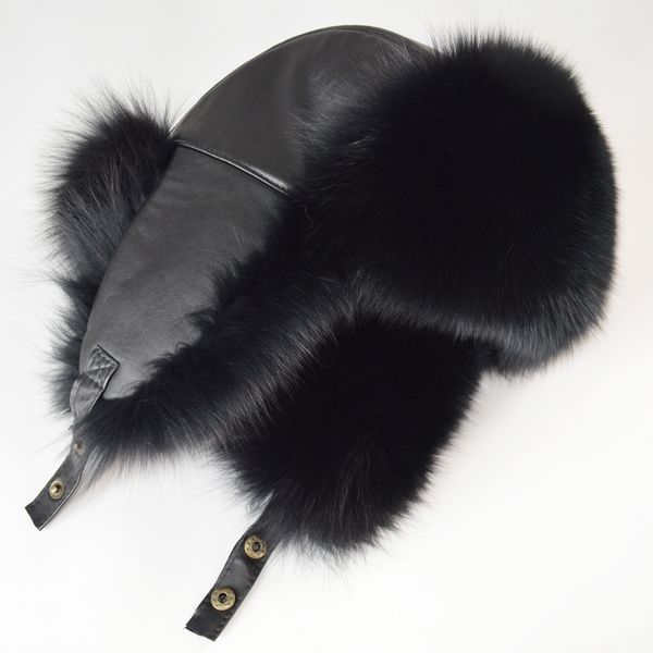 brand 100% natural fox fur bomber hats luxury women&men fluffy fox fur hat winter warm earflap genuine leather cap, Blue;gray
brand 100% natural fox fur bomber hats luxury women&men fluffy fox fur hat winter warm earflap genuine leather cap, Blue;gray