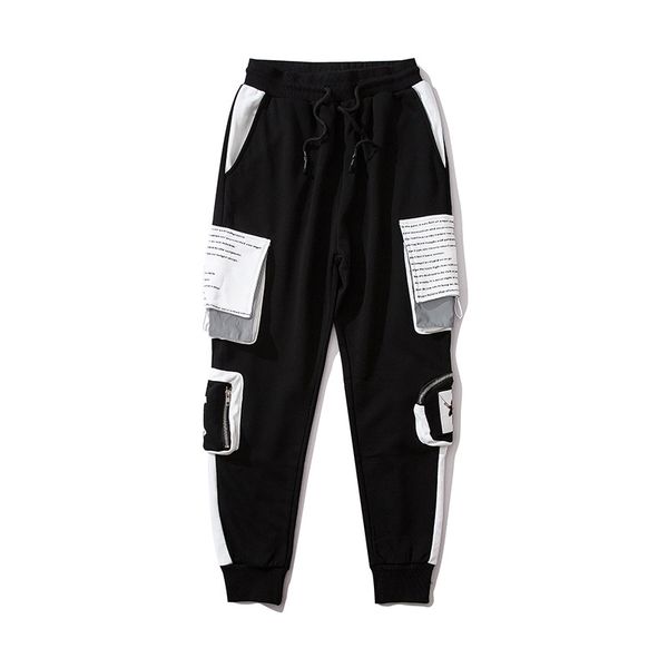 aboorun mens streetwear sweatpants 3m reflective hip hop pencil joggers zipper pockets cargo pants for male r2823, Black
aboorun mens streetwear sweatpants 3m reflective hip hop pencil joggers zipper pockets cargo pants for male r2823, Black