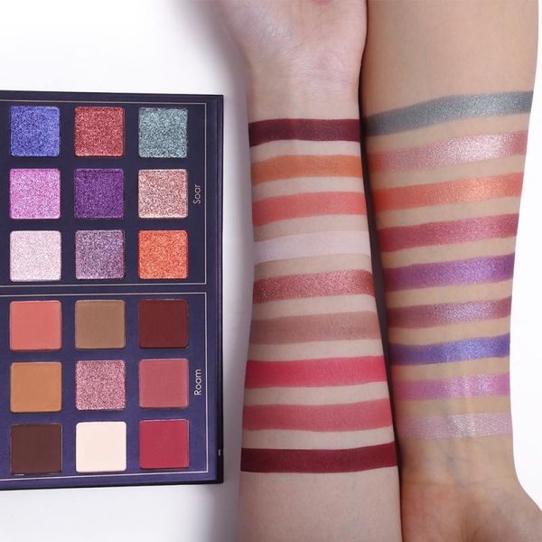 brand mask shimmer matte eye shadow makeup palette 18 colors glitter pigmented eye shadow tslm1
brand mask shimmer matte eye shadow makeup palette 18 colors glitter pigmented eye shadow tslm1