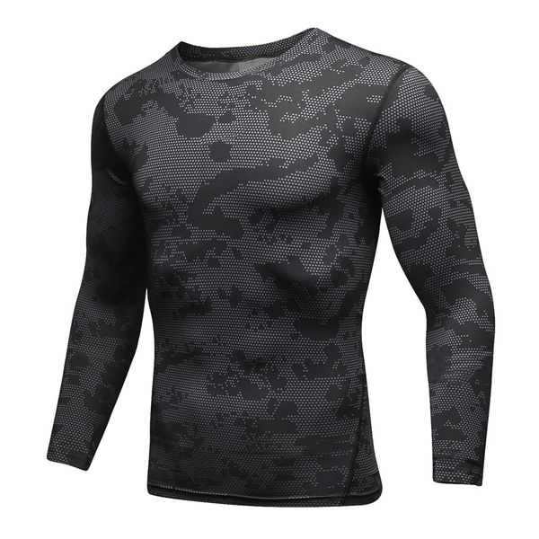 compression running shirt mens sport quick dry fitness gym shirt men sportswear clothing long sleeves t-shirt, Black;blue
compression running shirt mens sport quick dry fitness gym shirt men sportswear clothing long sleeves t-shirt, Black;blue