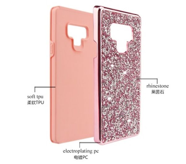 luxury designer phone cases rhinestone diamond bling 2in1 case for iphone xr xs max x 8 7 6 samsung note 9
luxury designer phone cases rhinestone diamond bling 2in1 case for iphone xr xs max x 8 7 6 samsung note 9