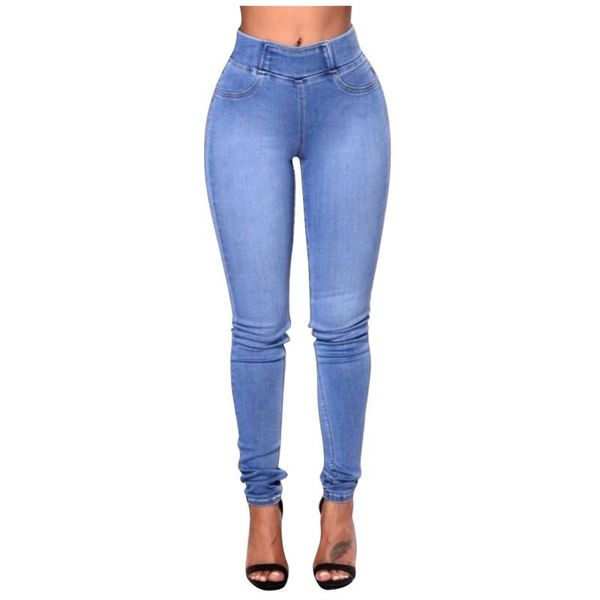 women's jeans 2021 plain elastic waist straight-barrel trousers tight women casual clothing #0623, Blue
women's jeans 2021 plain elastic waist straight-barrel trousers tight women casual clothing #0623, Blue