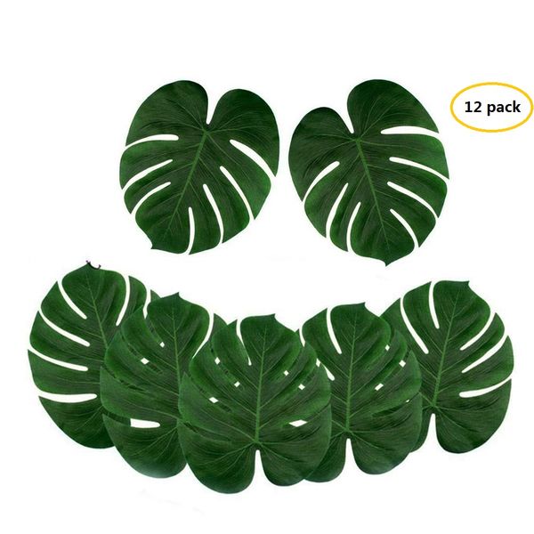 12 pcs artificial palm leaves tropical plant faux leaves safari for home, kitchen, party, wedding, table decoration
12 pcs artificial palm leaves tropical plant faux leaves safari for home, kitchen, party, wedding, table decoration