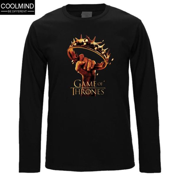 broadcloth long sleeve printed t shirt for men fashion winter is coming design cotton o neck men tshirt newest, White;black
broadcloth long sleeve printed t shirt for men fashion winter is coming design cotton o neck men tshirt newest, White;black