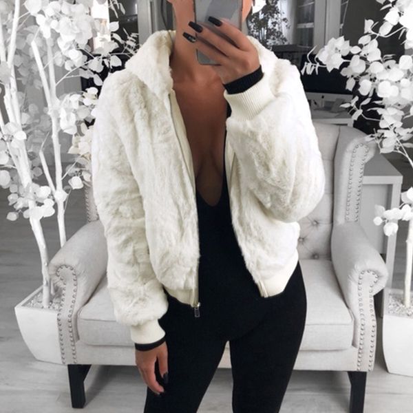 autumn winter female hooded plush coat jacket fashion casual warm solid color women zipper jacket fluffy soft hooded #20, Black;brown
autumn winter female hooded plush coat jacket fashion casual warm solid color women zipper jacket fluffy soft hooded #20, Black;brown
