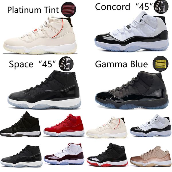 11s Men Basketball Shoes High Bred Platinum Tint Concord 23 Cap and Gown Gym Red Velvet Space Jam 45 Legend PRM Heiress 11 Sports Sneakers
11s Men Basketball Shoes High Bred Platinum Tint Concord 23 Cap and Gown Gym Red Velvet Space Jam 45 Legend PRM Heiress 11 Sports Sneakers