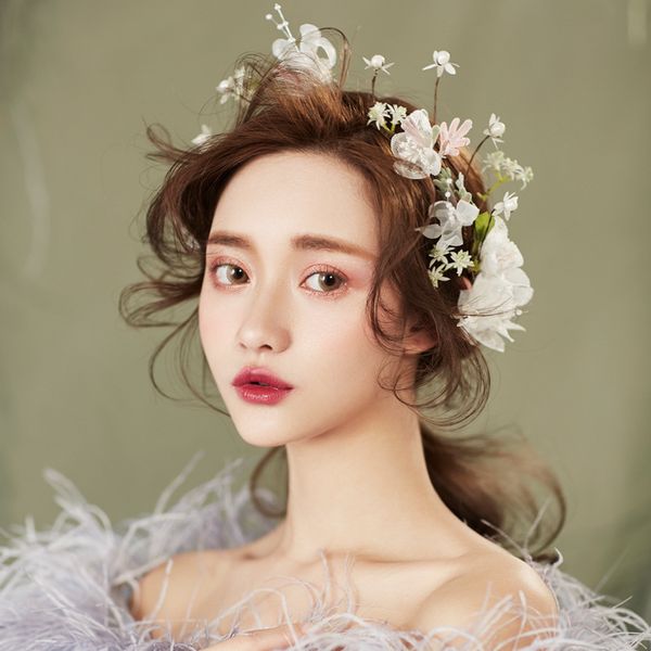 flower bridal headdress pink lace hair ornament bride fairy wreath hat decoration wedding hair pieces
flower bridal headdress pink lace hair ornament bride fairy wreath hat decoration wedding hair pieces