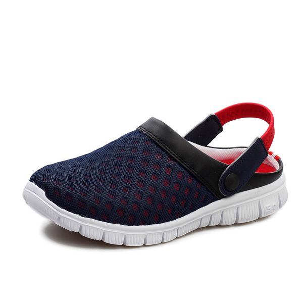 men's summer shoes sandals 2019 new breathable men slippers mesh lighted casual shoes outdoor slip on beach flip flops, Black
men's summer shoes sandals 2019 new breathable men slippers mesh lighted casual shoes outdoor slip on beach flip flops, Black