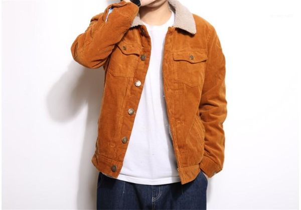 color outerwear designer mens lambs wool jackets winter thick long sleeves coat mens fashion corduroy loose solid, Black;brown
color outerwear designer mens lambs wool jackets winter thick long sleeves coat mens fashion corduroy loose solid, Black;brown